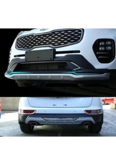 Kia Sportage Ön-arka Tampon Koruması 2016-2018 Arası Uyumlu