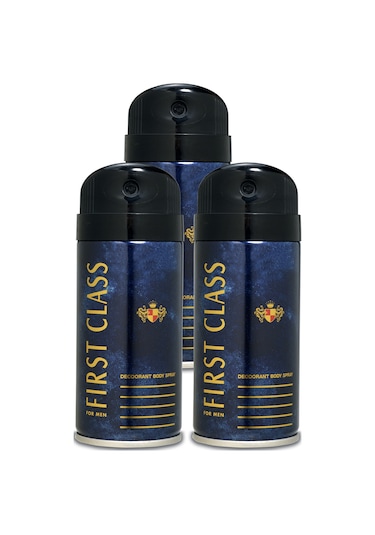 First Class Sprey Erkek Deodorant 3 x 150 ML