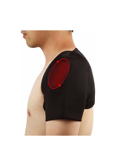 Manyetik Terapi Termal Ağrı Giderici Omuz Koruyucu Xl