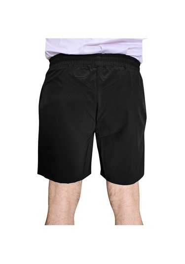 Raru Dokuma Şort Perdo Siyah