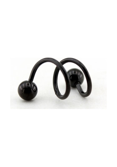 Siyah Renk Burgu Vücut Piercing P304