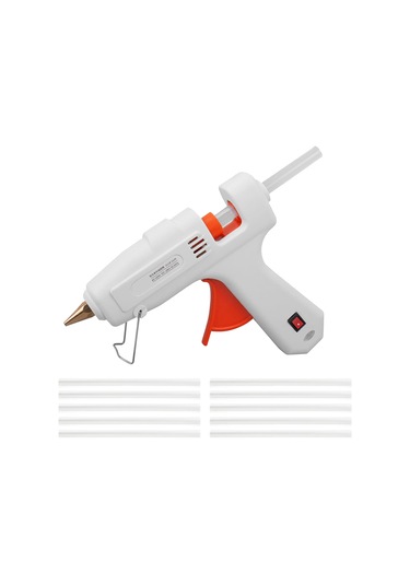 Geeksen 220v 40w Sıcak Tutkal Tabancası Premium Tutkal Çubukları Onarım Aleti 10 Adet Tu Silikon Tabancası