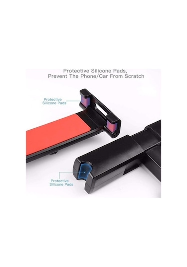 Pazly Evrensel 360 Derece Dönen Araç Arkası Koltuk Tutucu Montaj Braketi - Qb -