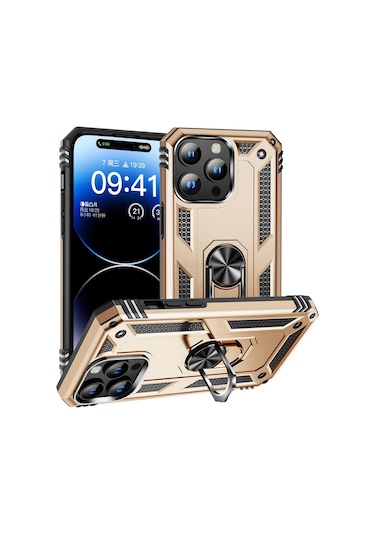 Snapbuy İphone Uyumlu 15 14 13 12 11 Pro Xr Xs Max X 7 8 6 Se İçin Manyetik Metal Halka Parmak Tutucu Kılıf Kahverengi Neopren