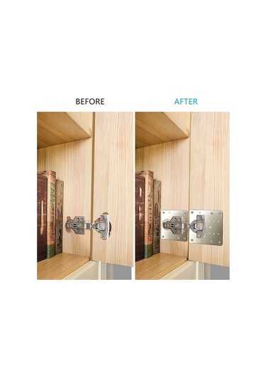 Paslanmaz Çelik Menteşe Onarım Plakası Renk