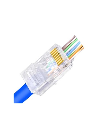 Alfanet Ez-rj45 Yeni Nesil Cat6 Konnektör 100'lü Paket