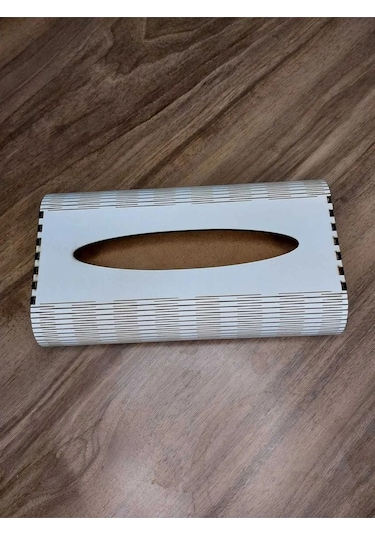 Lavanta Tasarım Z Peçetelik Oval Beyaz