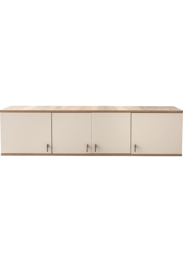 Ay Işığı Asklıklı Çekmeceli Ayakkabılık Portmanto 160x40x204cm Ceviz