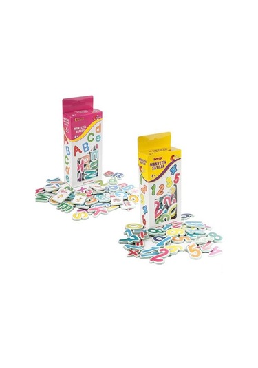 Dıy Toy Manyetik Harfler ve Sayılar 2 Li Set Eğitici Magnet Set