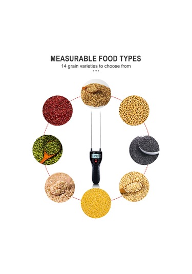 Benetech Gm650a Tahıl Nem Ölçer, Dahil Değil