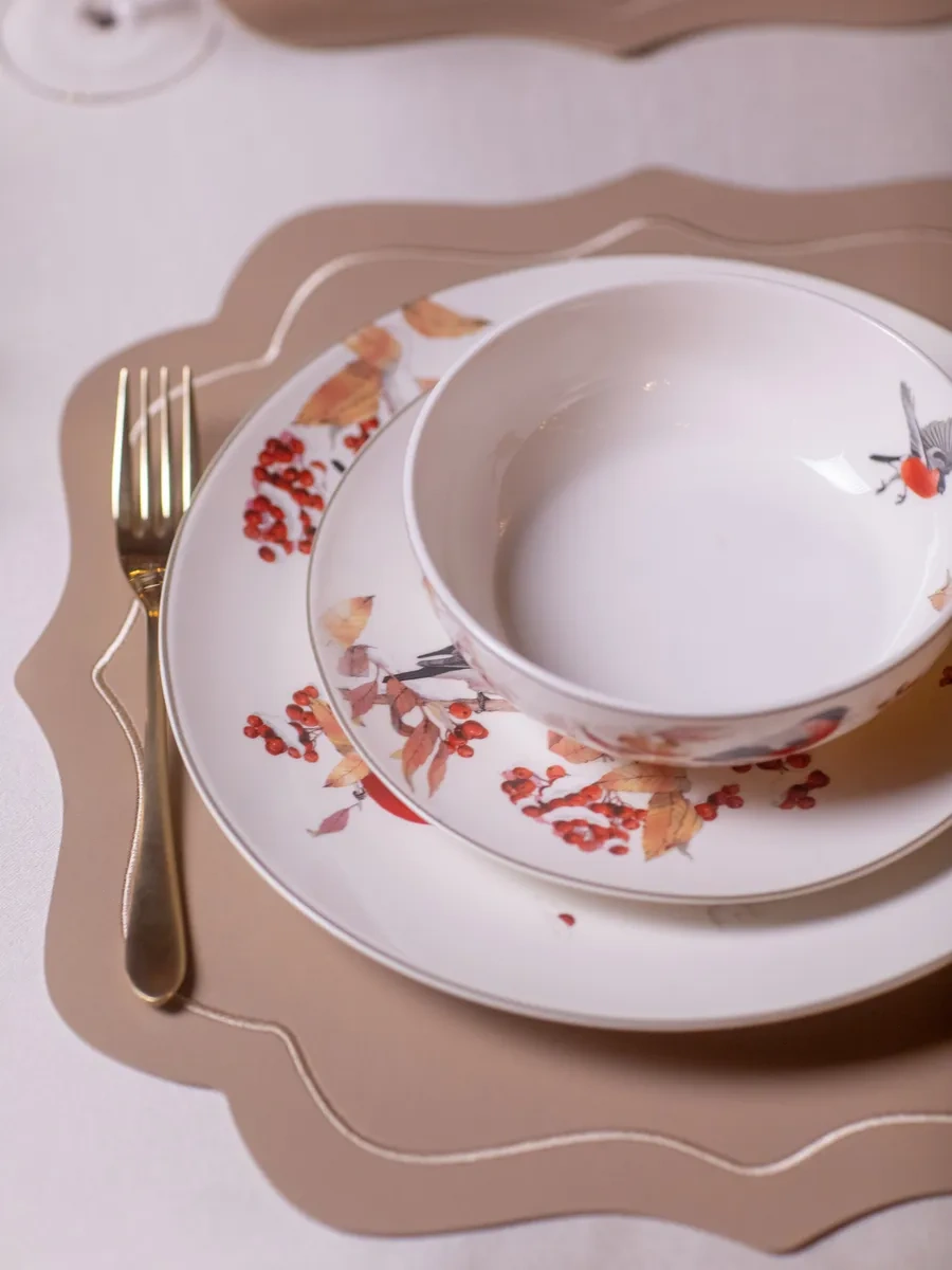 Lefard Çorba Ve Salata Kasesi "orman Masalı" 500 Ml 183879595 Beyaz