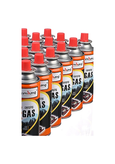 Senbang Kamp Ocak Gazı Valfli Kartuş 10 x 227 G Çok Renkli