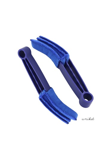 Oto Klima Ve Havalandırma Temizlik Fırçası - Mikrofiber Bezli - Çok Fonksiyonlu Kullanım 1 Adet