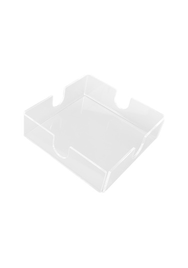 Mufunye Açık Akrilik Servis Peçete Tutucu - Mutfak, Banyo, Restoran Ve Bar İçin Pratik U-şekilli Tasarım Diğer