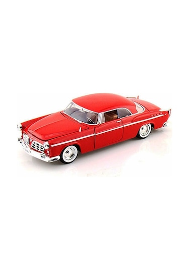 Motormax 1 24 1955 Chrysler C300 Kırmızı Die-cast Model Araba