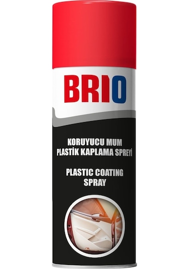 Brio Koruyucu Mum Plastik Kaplama Spreyi Transparan Şeffaf 400 ML