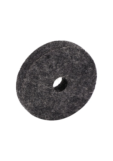 Hfambition Gri Kaliteli Davul Aksesuar Seti - Felt Paspas, Muff, Kelebek Somunu Ve Yastık - Cymbal Koruması Ve Ses Kalitesi Artırıcı