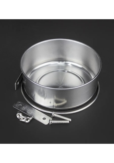 Wikilab Hayvanlar İçin Kafes Desenli Askılı Mama Kabı 357091517