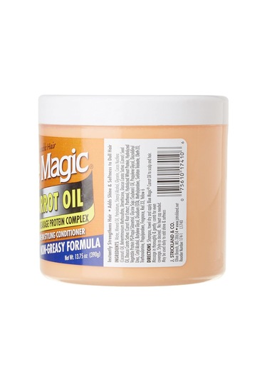 Blue Magic Carrot Oil Kırılma Karşıtı Durulanmayan Şekillendirici Saç Kremi 390 G
