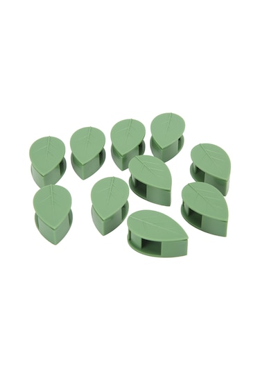 Lebihmurah 3889 Duvar Sarmaşıkları Sabitleme Klipsleri, Geniş Uygulanabilirlik Bitki Ev İçin Tırmanma Duvarı Armatür Klipsi