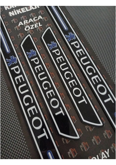 Peugeot 206 Piano Black Kapı Eşiği 4'lü Set N11.3971