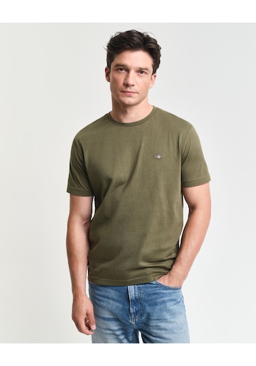 Gant Erkek T-shırt 2003184-301 Yeşil