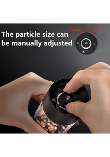 Yenı Huohou Elektrikli Öğütücü Biber Baharat Baharat Tahıl Natürel