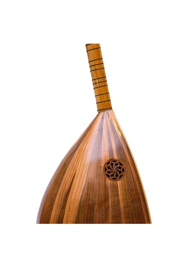 Kısa Sap Bağlama Saz İşlemeli Takım Tel ve Kılıf