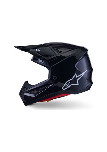 Alpinestars Sm7 Off-Road Cross Kaskı Siyah
