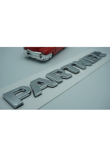 Peugeot Partner Bagaj Yazı Logo Amblem 3M 3D
