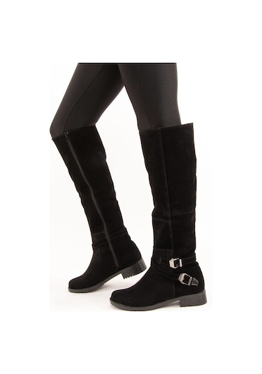 Fox Shoes Siyah Kadın Çizme E726203402