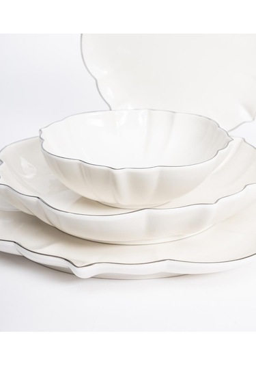 Maxx Doria Compass Platinum 6 Kişilik 24 Parça Yemek Takımı Pa2090