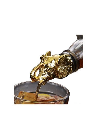 Suofeng Hayvan Figürlü Şarap Döküm Aparatı - Hava Geçirmez Zincir Alaşımlı Şişe Tıpası Diğer