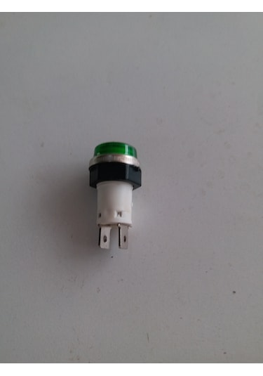3 ADET YEŞİL 14mm SİNYAL LAMBASI