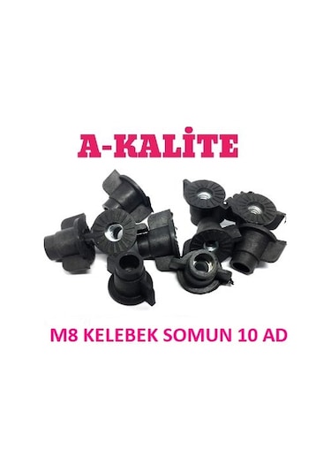 M8 Kelebek Somun 10 Adet N11.31504