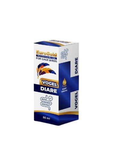 Euro Gold Vogel Diare Kuşlar İçin  Sistemi Damla 50 Ml