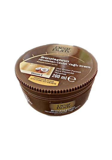 Dear Body Hindistan Cevizi Özlü Bronzlaştırıcı Güneş Kremi 200 ML