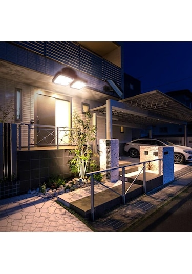 Upway Güneş Enerjili 120 Led Şarjlı Hareket Sensörlü 500 Lümen Solar Aydınlatma Lamba