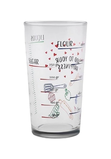 Karaca  Carme Kırmızı Ölçü Bardağı 550 ml