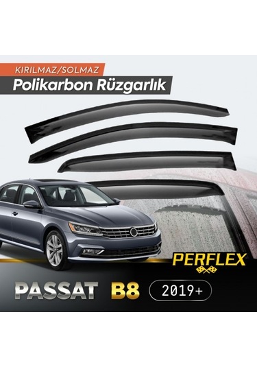 Vw Passat B8 2019+ Cam Rüzgarlığı V2 Düz