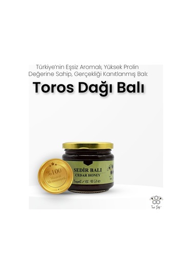 Toros Dağı Toros Bal Süzme Sedir Balı 400 G