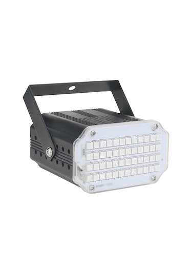 Reedark 48 Ledli Mini Stroboskop Işığı - Rgb Renkli, Kumandalı, Otomatik/ses Aktifli, Ktv/bar/parti İçin Alüminyum Kasa, Avrupa Şarjı Diğer