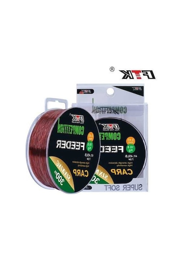 Novahub Ftk 3d Görünmez Sazan Olta Monofilament 150m/300m Süper Güçlü Nylon Burgundy 0.30mm