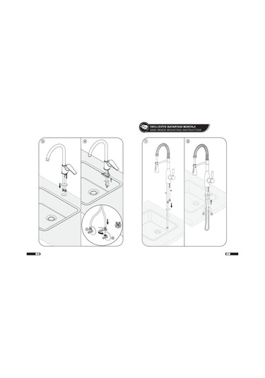 Eca Quadrille Tek Gövde Mutfak Eviye Bataryası 102108488 Eca