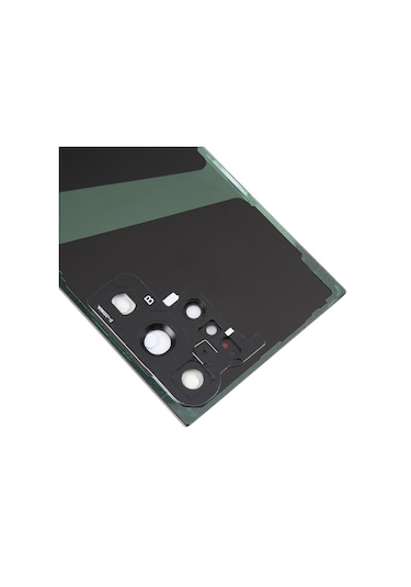 Cbtx Samsung Galaxy Uyumlu S23 İçin Ultra Sm-s918 Cam Pil Kamera Lens Kapağı Siyah