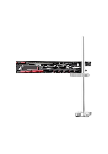 Gm961 Dikey Ekran Kartı Sabitleyici, Alüminyum Soğutuculu Gümüş Renkli Grafik Kartı Desteği