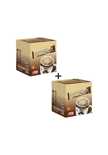 Mahmood Coffee 3ü1 Arada Sütlü Köpüklü Hazır Kahve 2'li 48 x 18 G