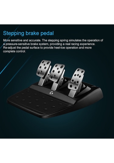 Logitech G923 Oyun Yarışı Direksiyon Pedalı Vites Kolu Ps5 / Ps4 / Pc İçin