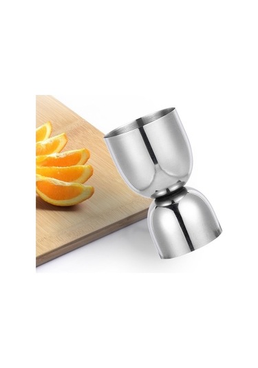 Wondernest Paslanmaz Ons Ölçü Lichen Kapları, Çelik Barmenlik Seti, Zq