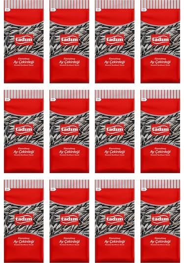 Tadım Ayçekirdeği Kavrulmuş Siyah 12 x 180 G